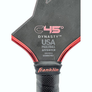 Franklin C45 Dynasty Pickleball Paddle Handle and Face Close-Up