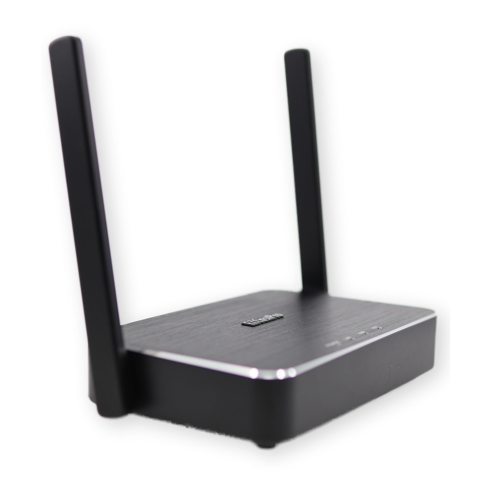 EZCast PRO Box II side angle brushed finish