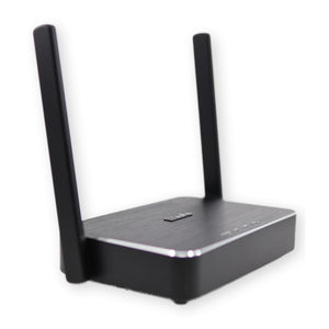 EZCast PRO Box II side angle brushed finish