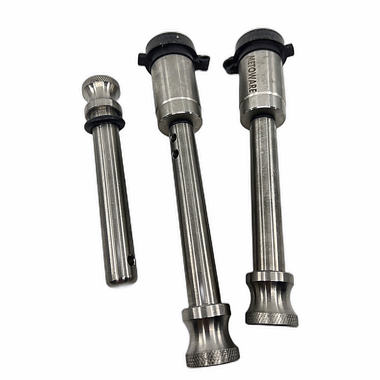 METOWARE keyed-alike hitch locks with keys
