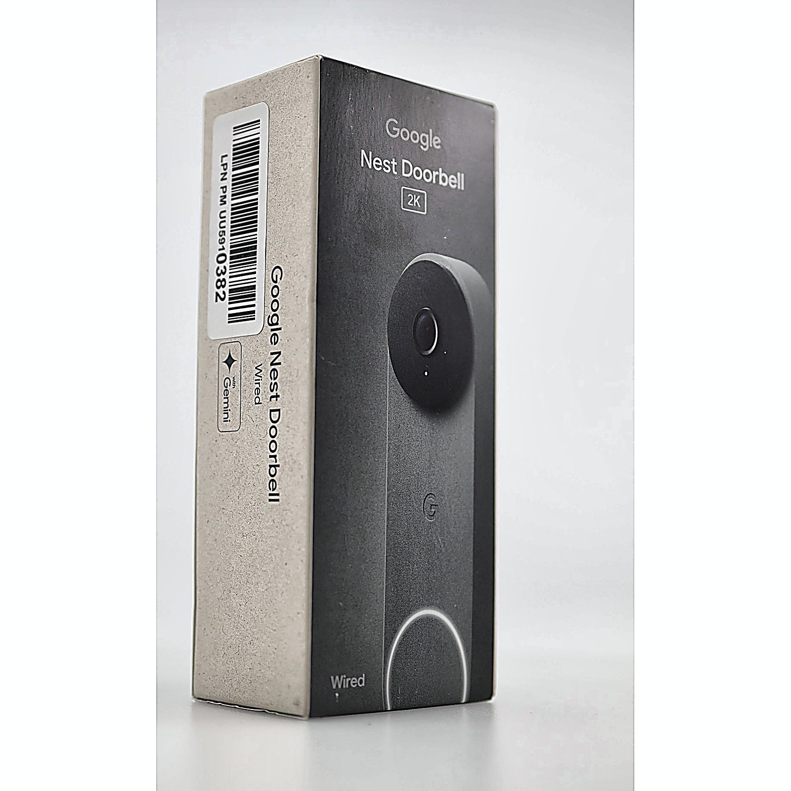 Google Nest Doorbell Wired 3rd Gen factory sealed box front