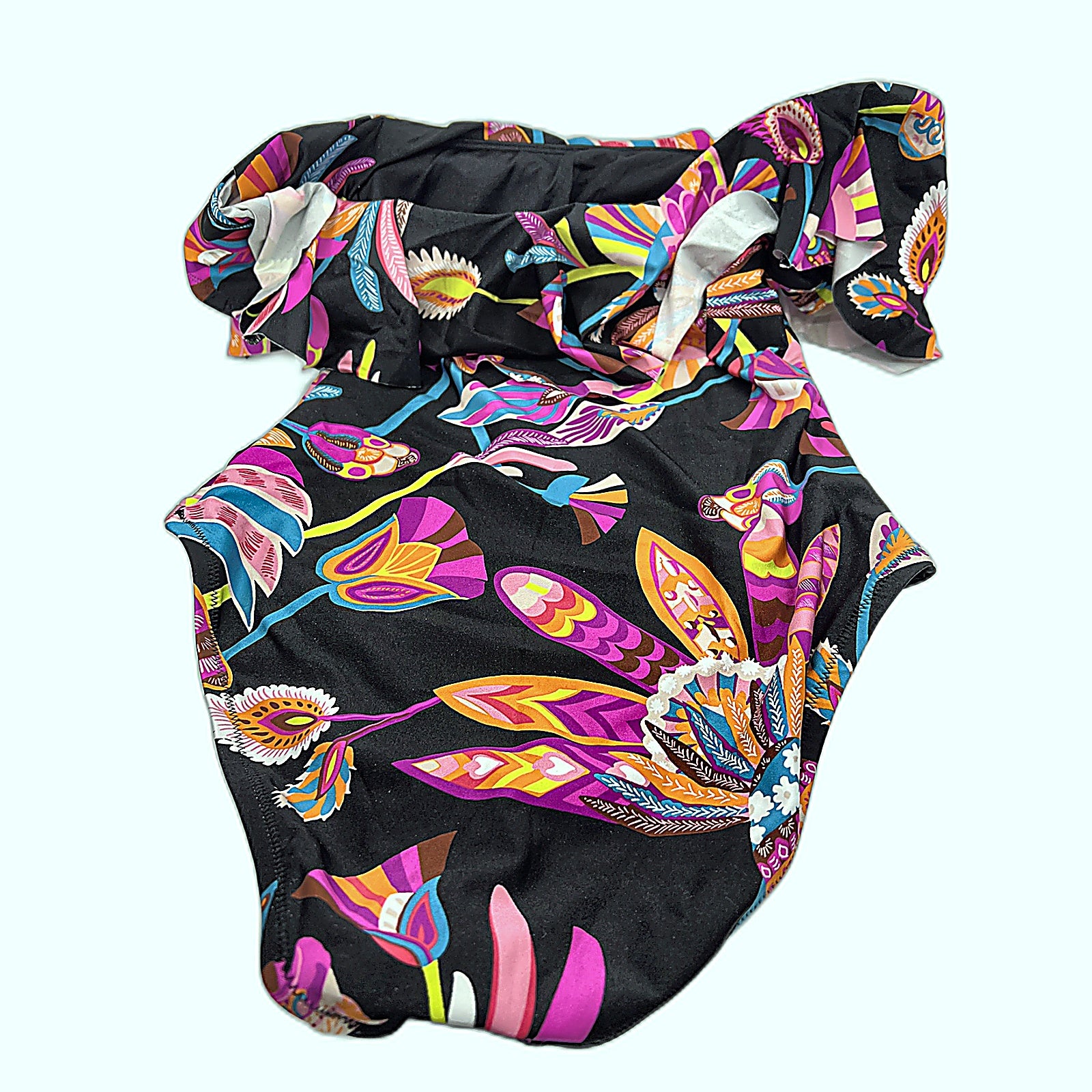 Trina Turk Swim and Spa Collection hang tag