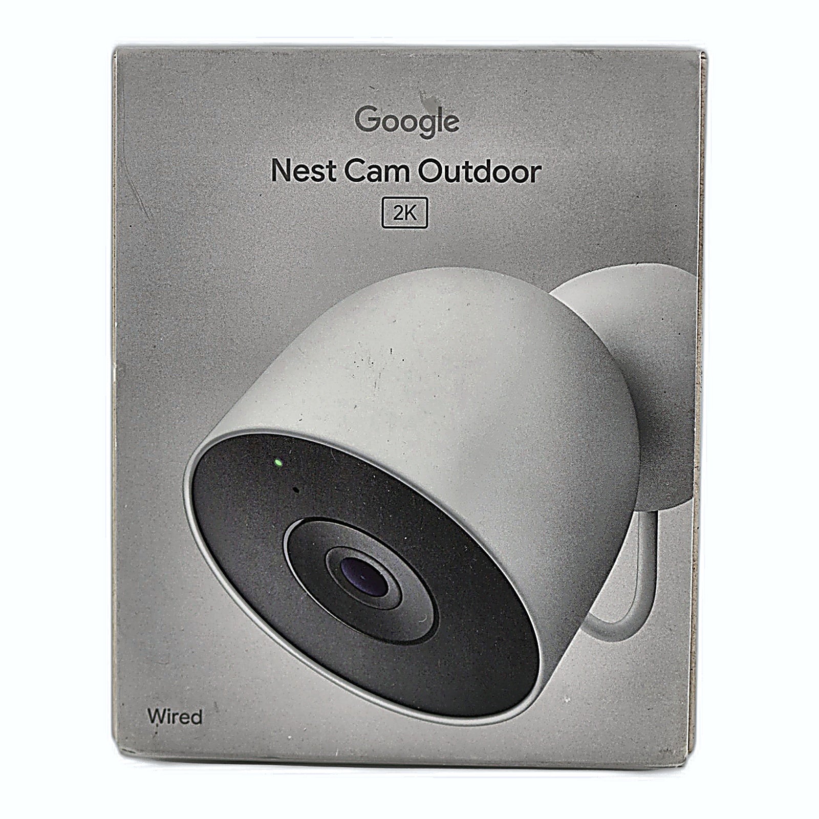 Google Nest Cam Outdoor Wired 2K box front