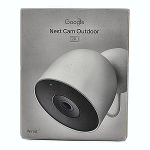 Google Nest Cam Outdoor Wired 2K box front