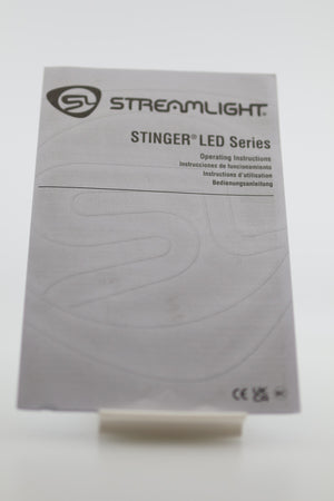 Streamlight Stinger DS LED Series operating instructions manual
