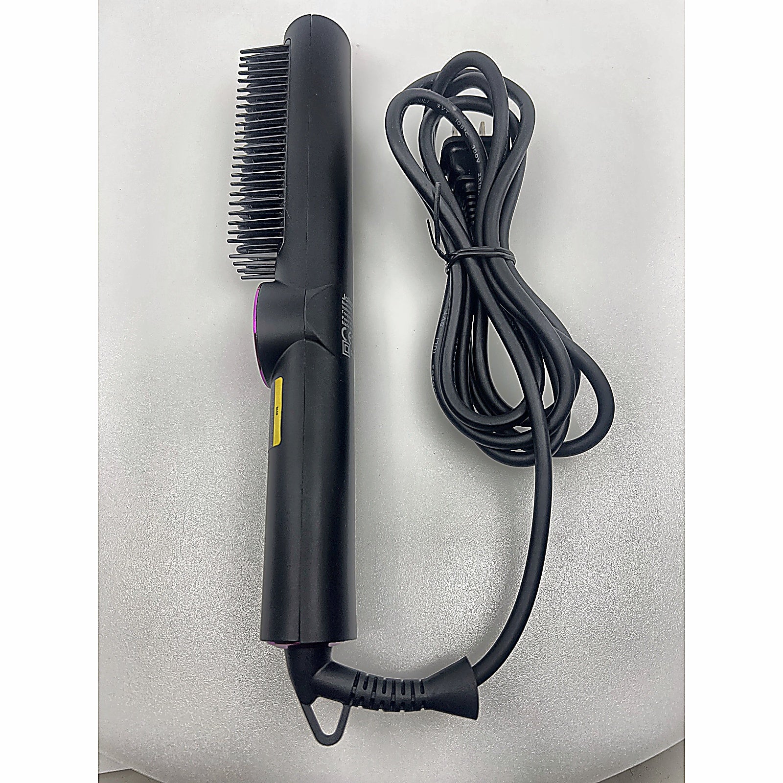 JolinKoin Hair Straightener Brush back label view