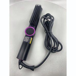 JolinKoin Hair Straightener Brush side view with cord