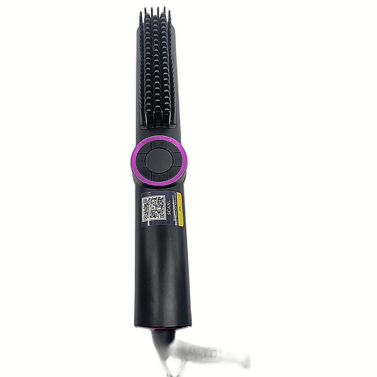 JolinKoin Hair Straightener Brush angled view