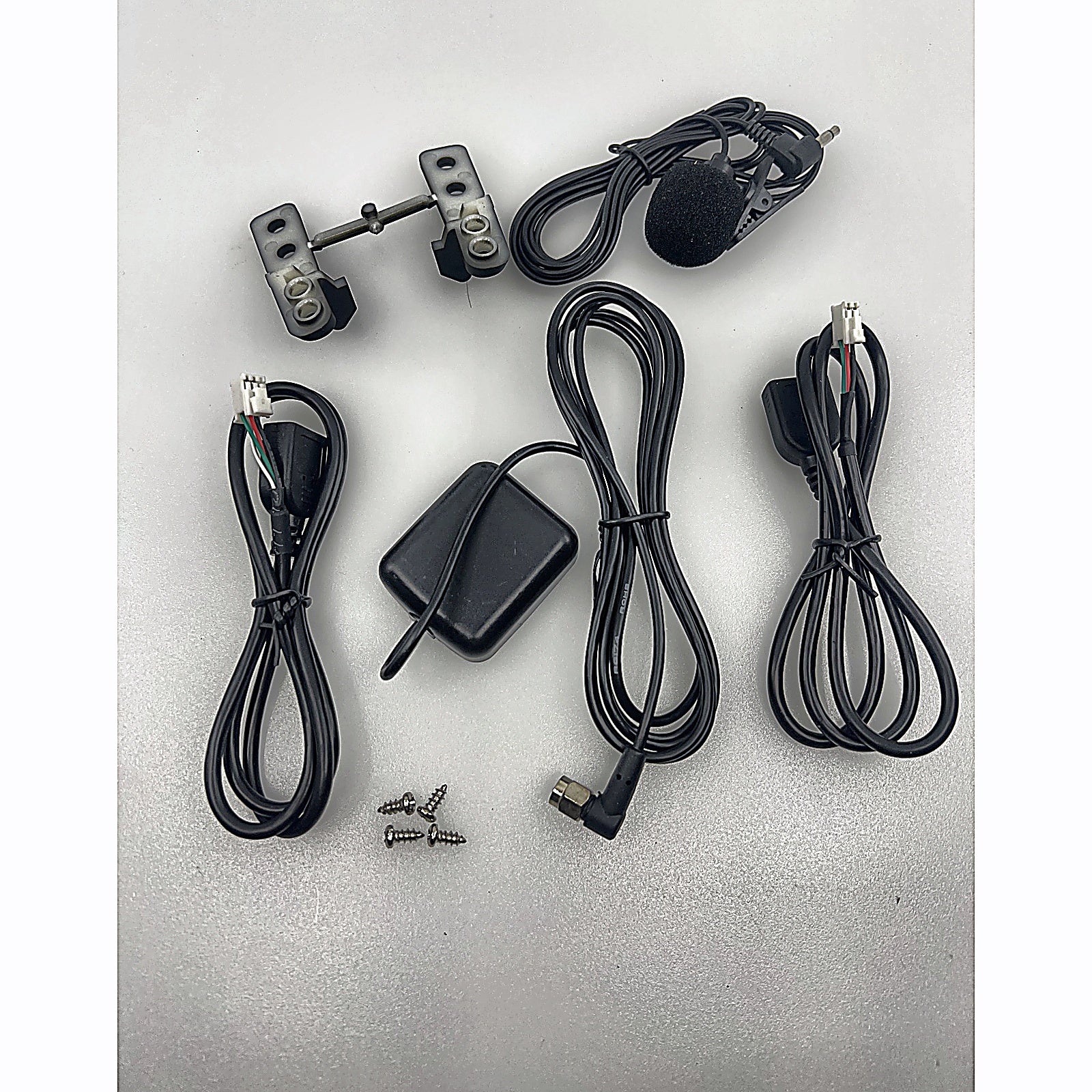GPS antenna mic and accessory cables