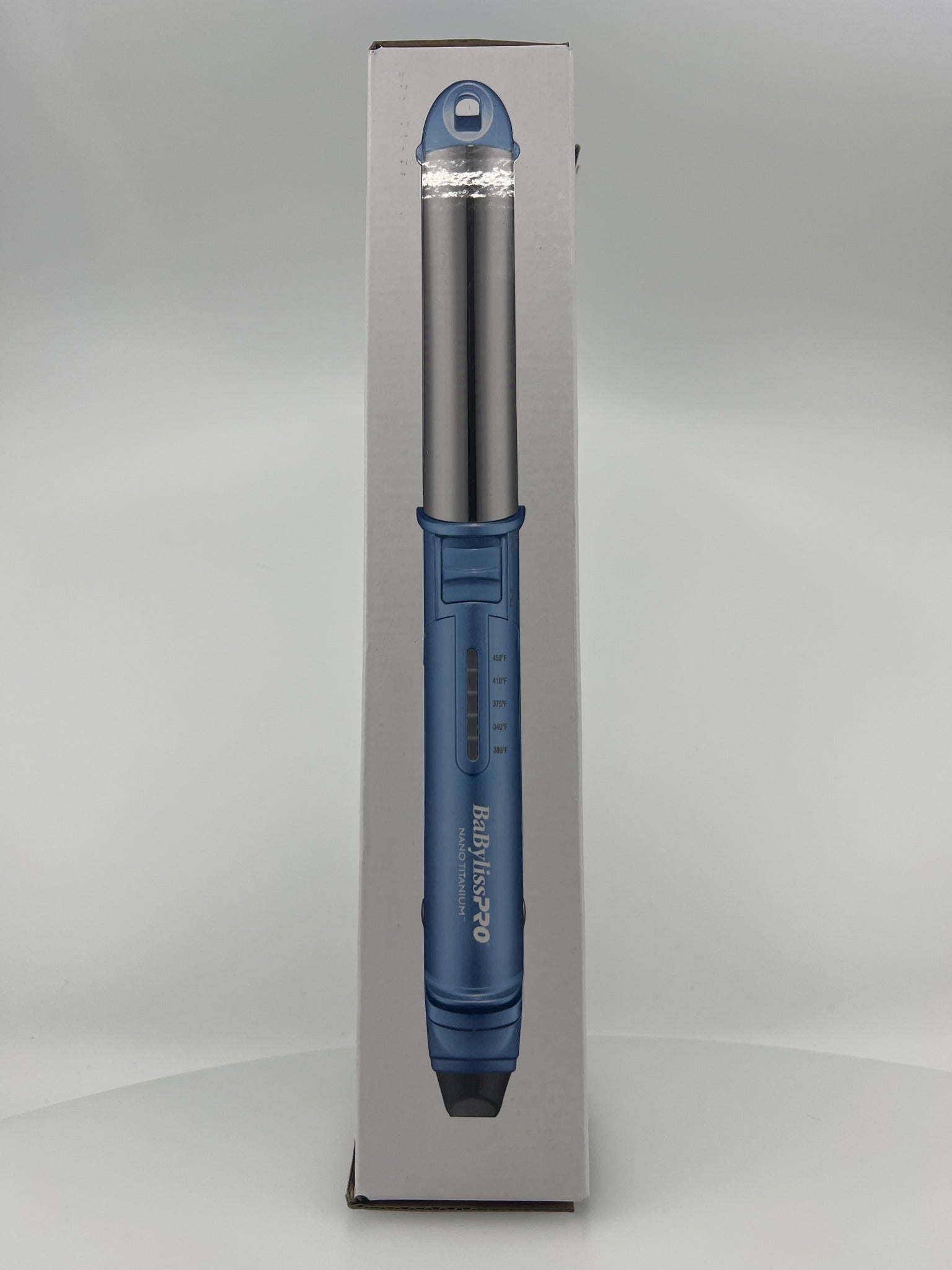 BaBylissPRO curling iron in box front view