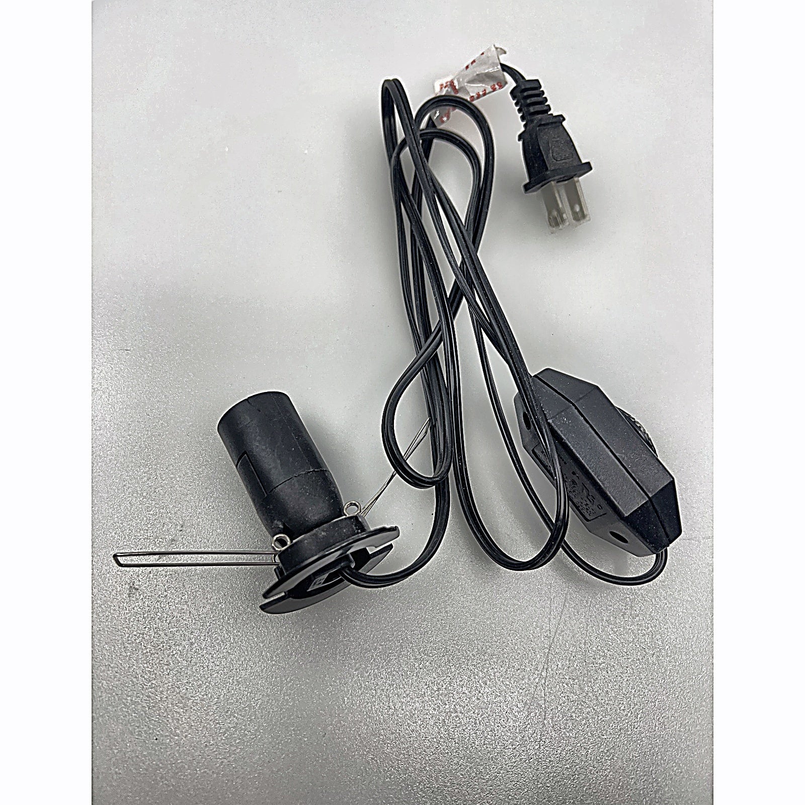 Salt lamp dimmer cord and plug