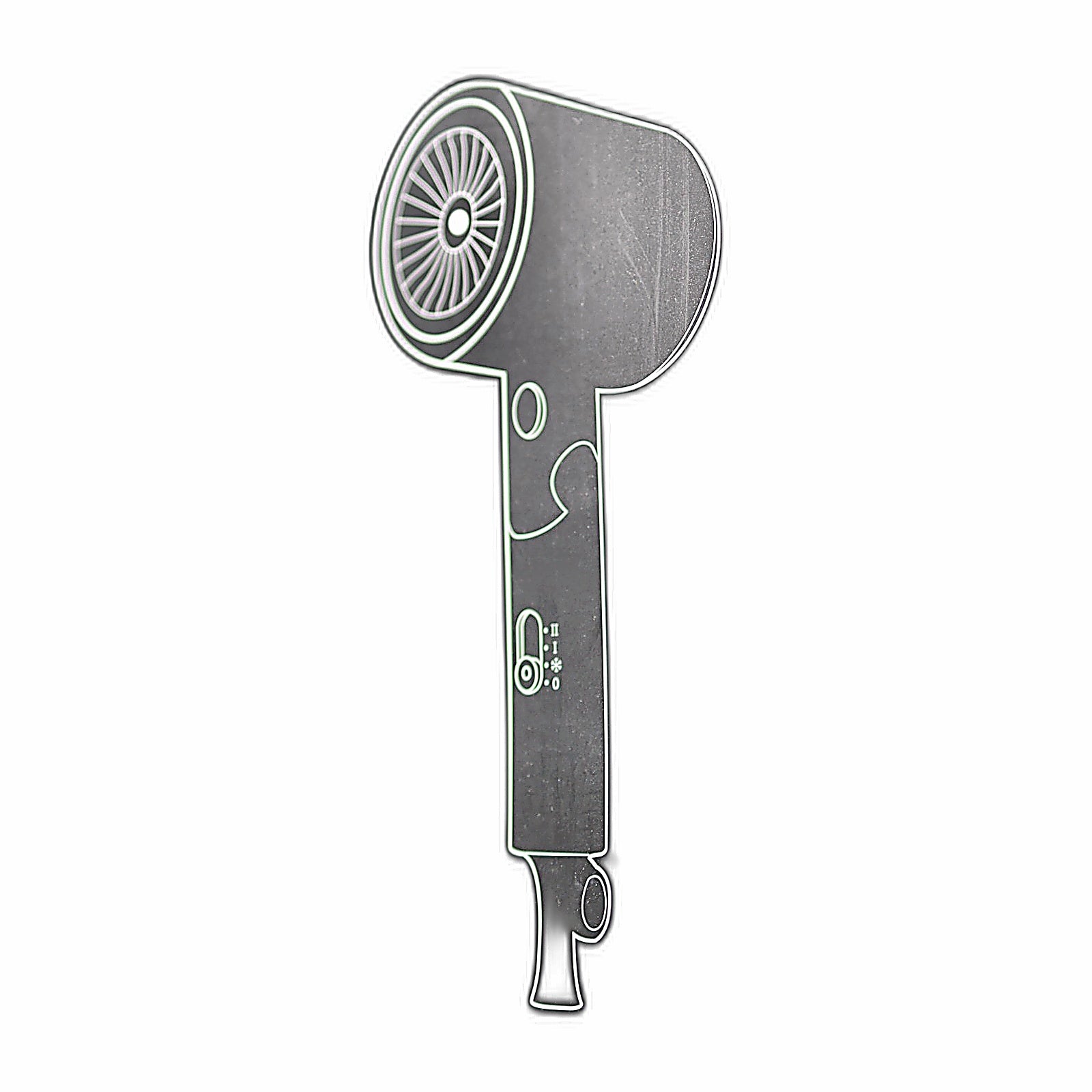 MESHEEN CFJ-06 Travel Hair Dryer box side features