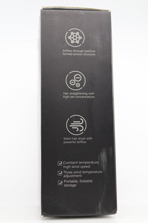 MESHEEN CFJ-06 Travel Hair Dryer box side panel