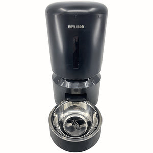 PETLIBRO Granary automatic feeder unit with stainless steel bowl side view