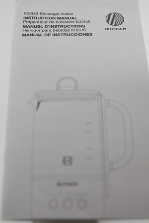 BUYDEEM K313 Travel Kettle instruction manual