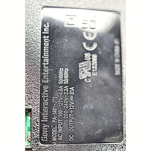 PS5 PA-1401-JT3 rating label close-up