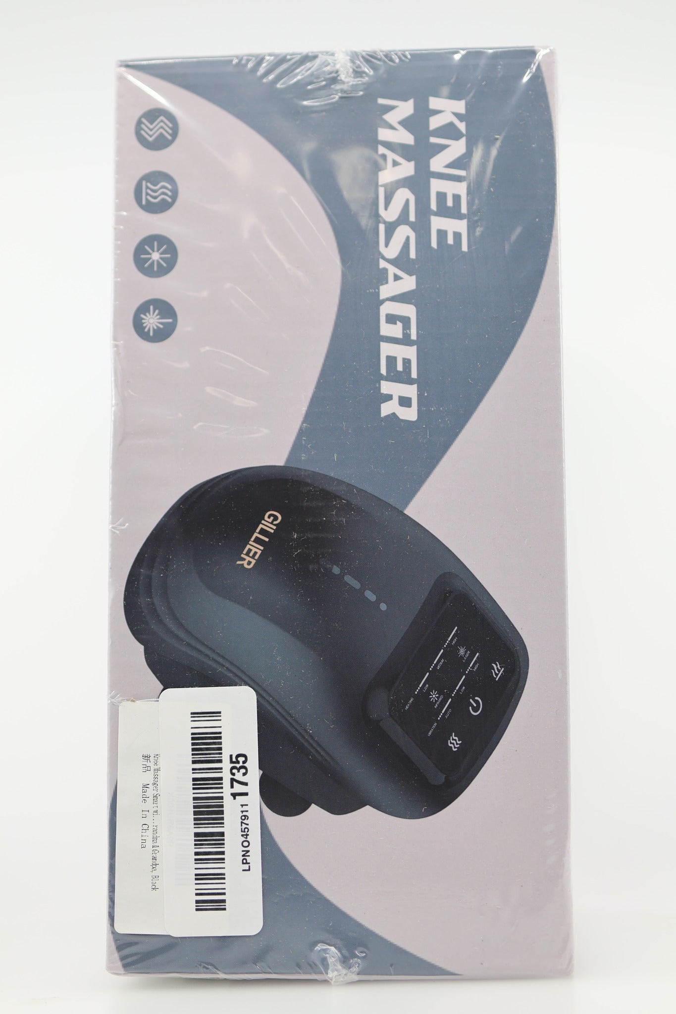 GILLIER Knee Massager — Heat, Red Light & Vibration Therapy