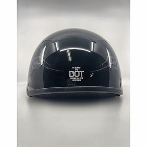VCAN Butterfly Half Helmet Side Profile with Brim