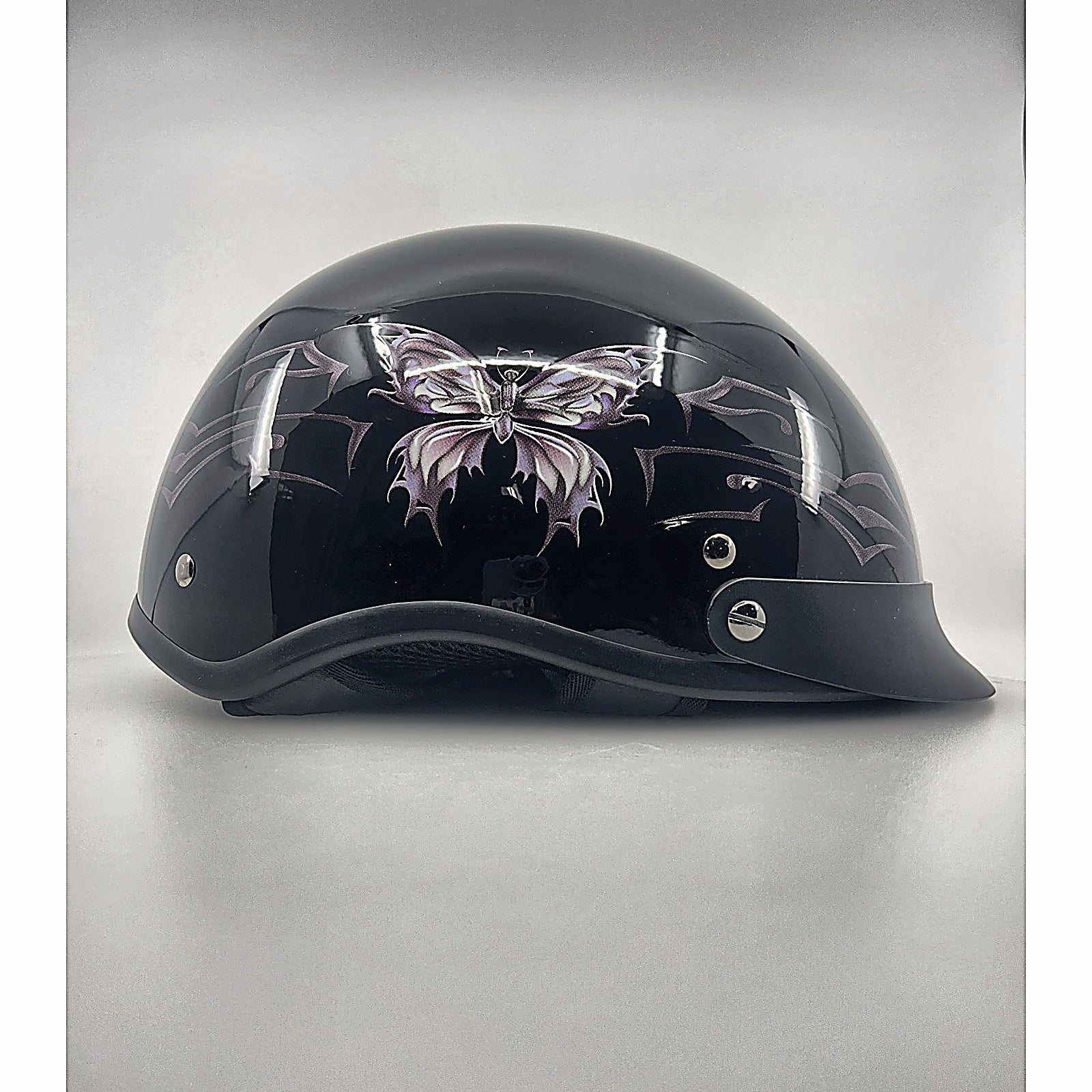 VCAN V5 Half Helmet DOT Certification Rear View