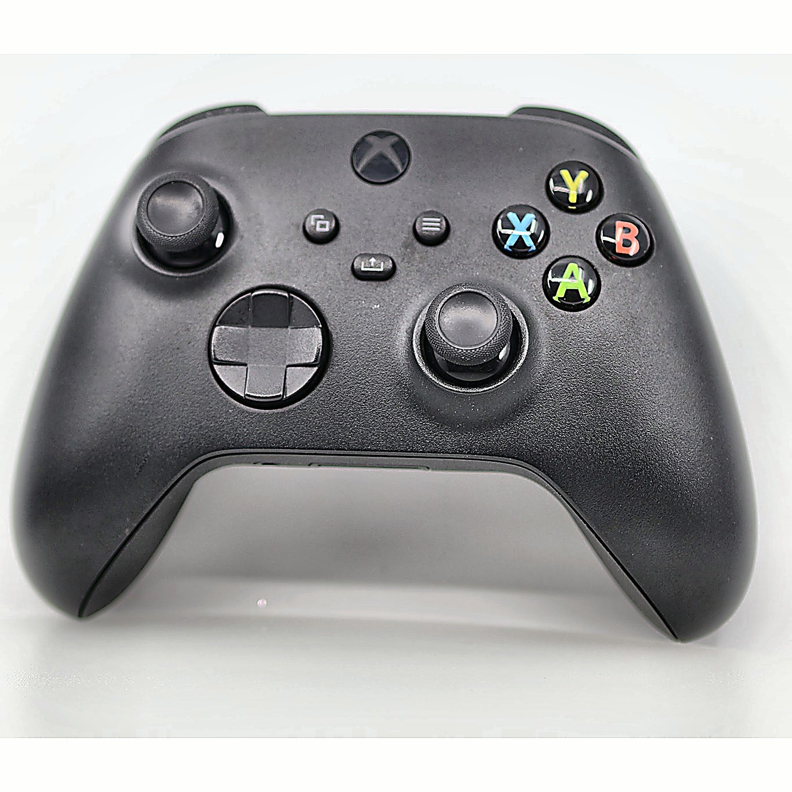 Xbox Wireless Controller Carbon Black back view