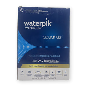 Waterpik Aquarius Water Flosser WP-663 box side French