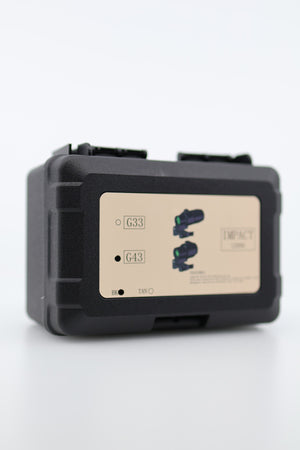 Gotical 4X Magnifier Scope hard case exterior label