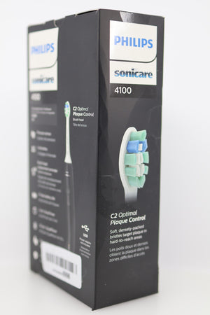 Philips Sonicare 4100 Box Side C2 Brush Head Close-Up