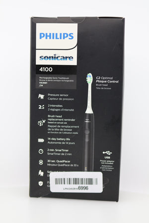 Philips Sonicare 4100 Box Side C2 Plaque Control Panel