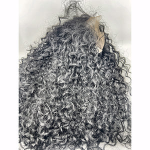 Sensationnel Bare Lace 13x6 Curly Wig back view