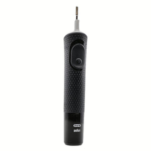 Oral-B Pro 500 black handle front view