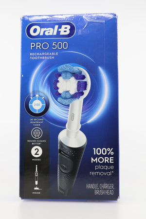 Oral-B Pro 500 Electric Toothbrush box front