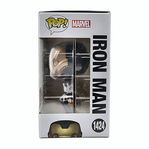 Funko Pop Iron Man 1424 box corner angle