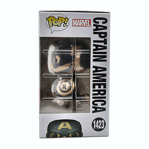 Funko Pop Captain America 1423 box right side