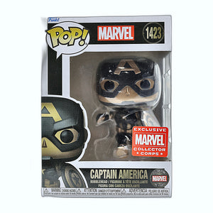 Funko Pop Captain America 1423 box back