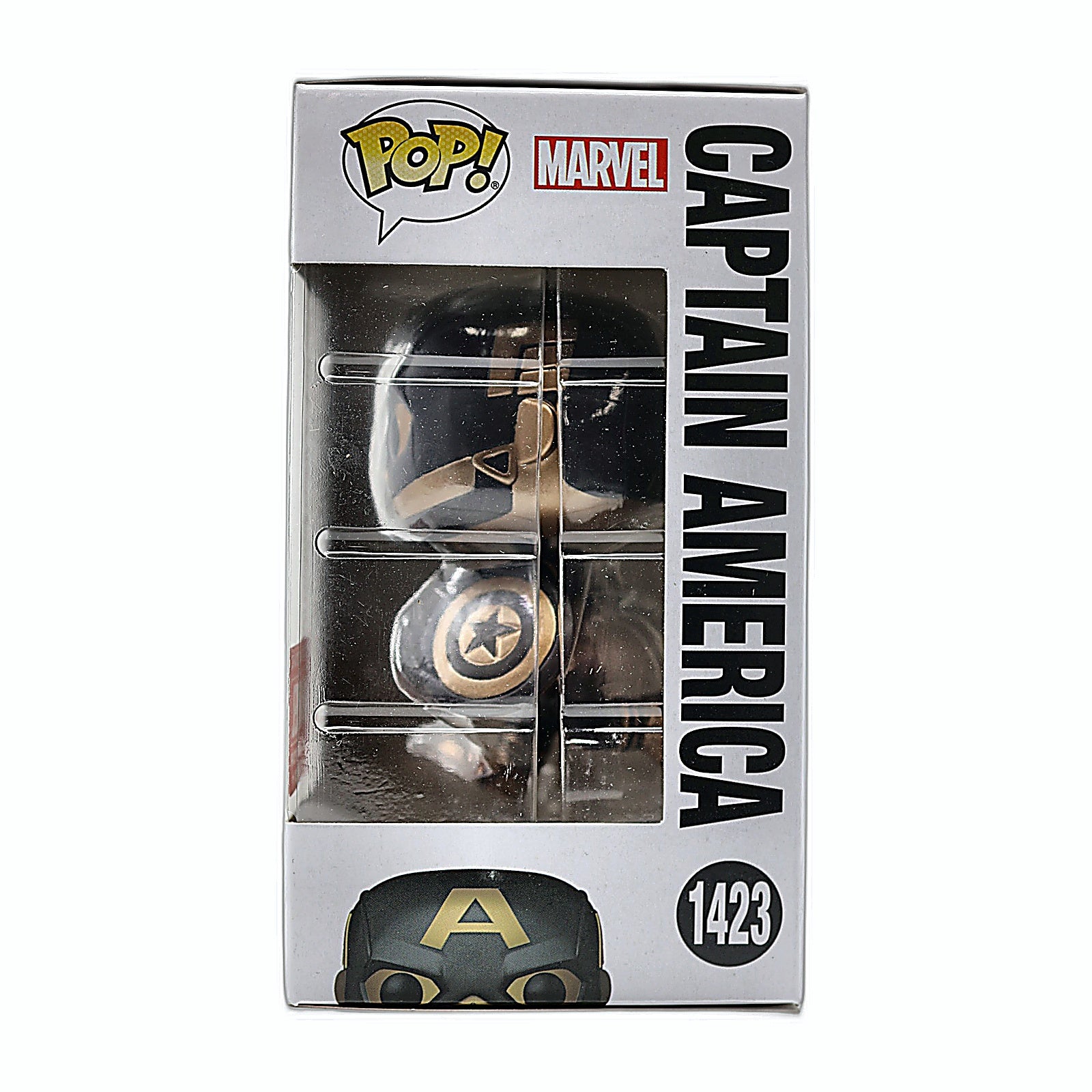 Funko Pop Captain America 1423 figure display angle