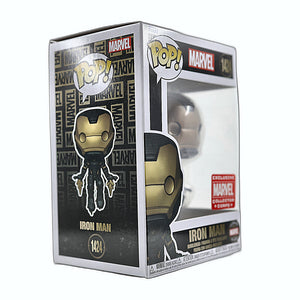 Funko Pop Iron Man 1424 box side angle