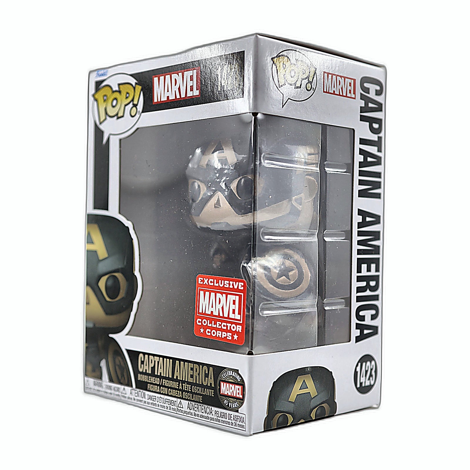 Funko Pop Captain America 1423 figure close-up