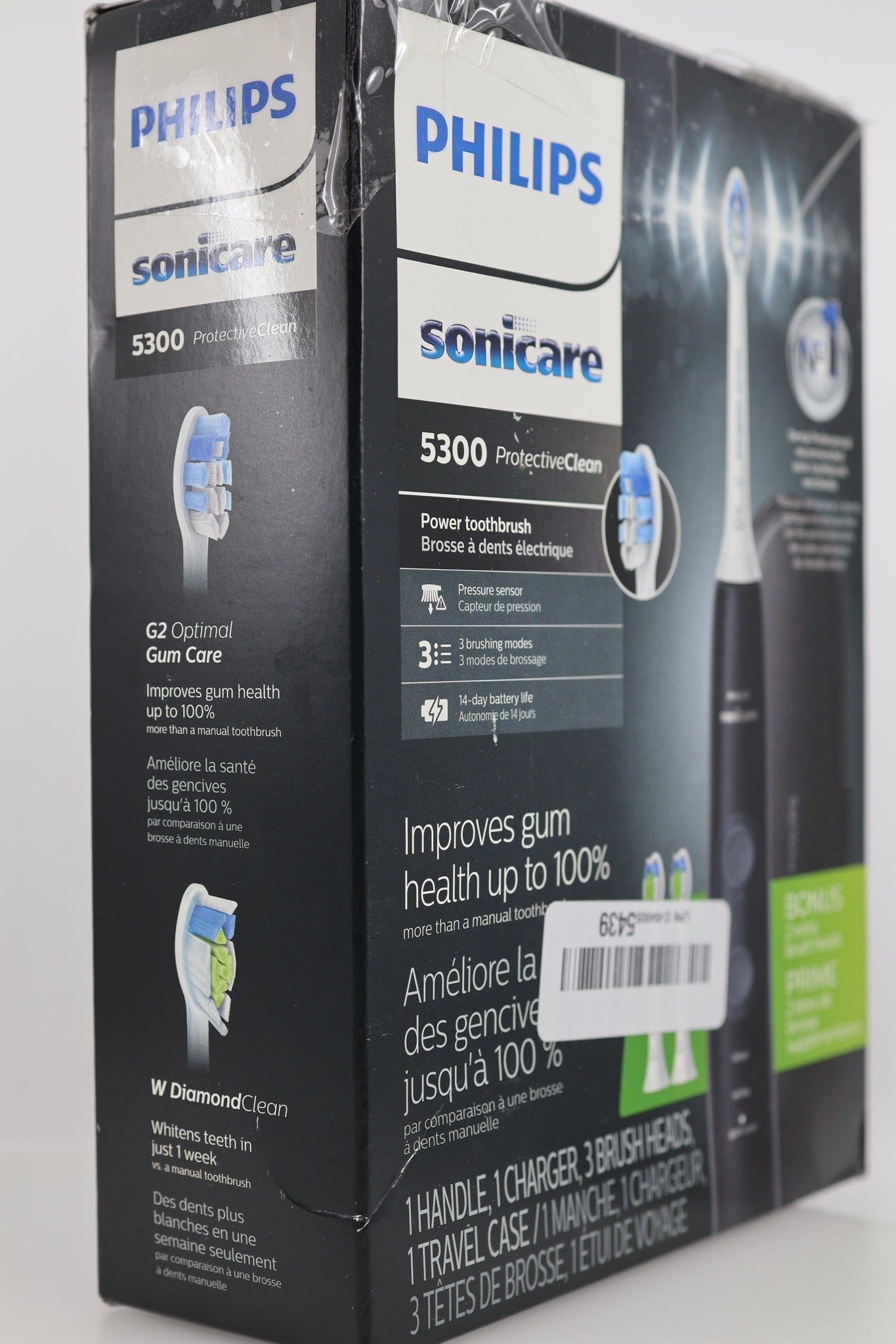 Philips Sonicare ProtectiveClean 5300 box side