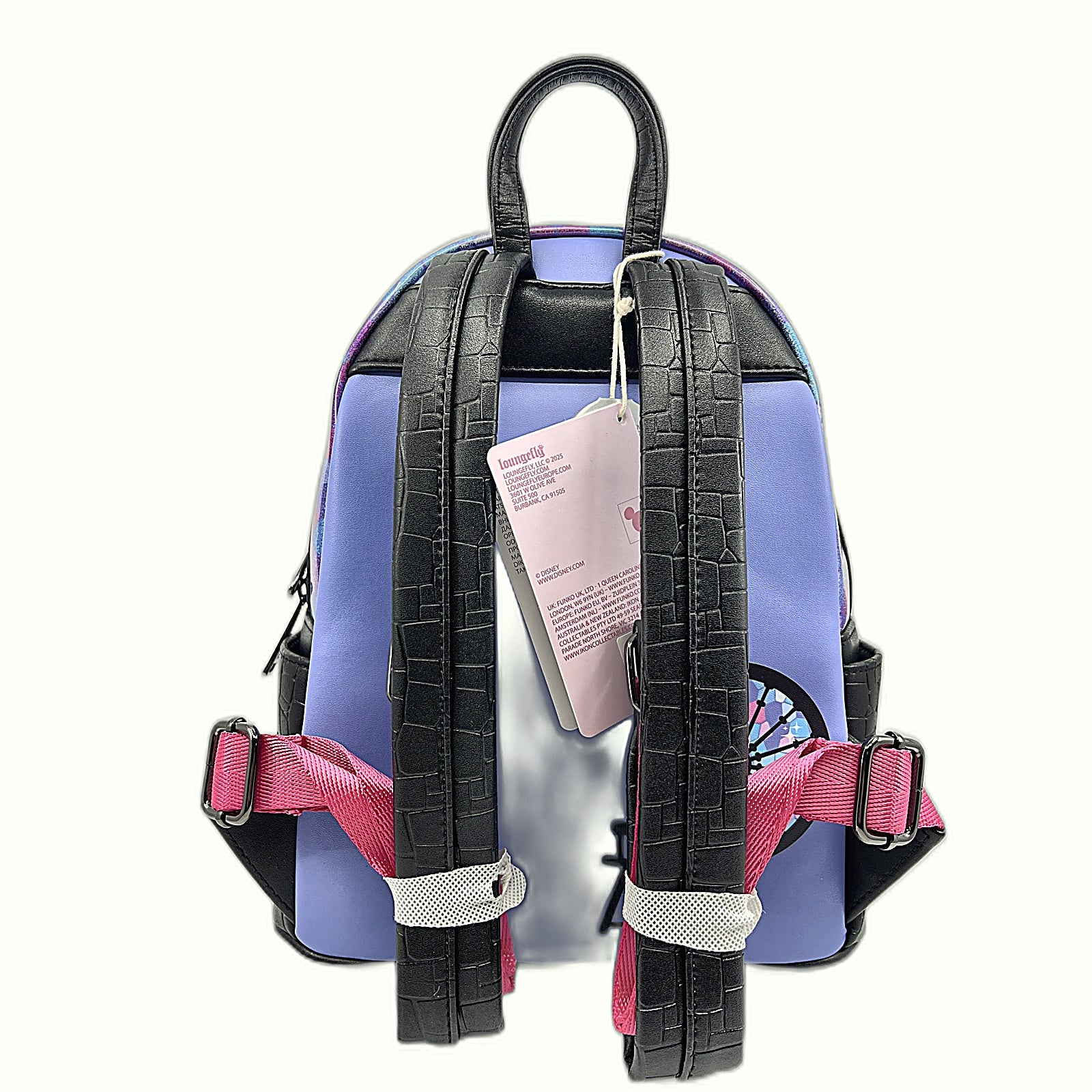 Loungefly Sleeping Beauty Mini-Backpack back with hangtag