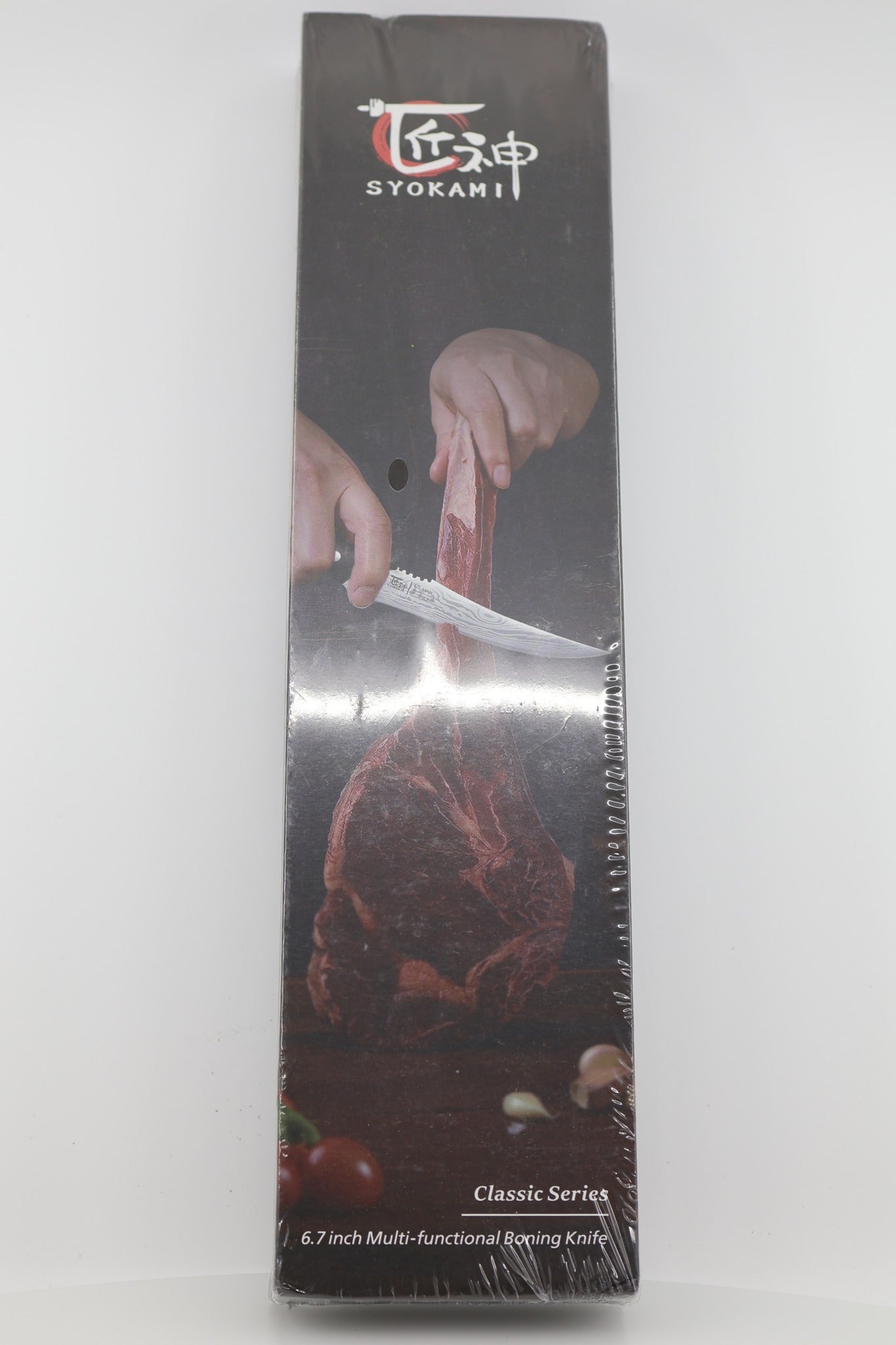SYOKAMI 6.7 Inch Boning Knife Factory Sealed Box Front