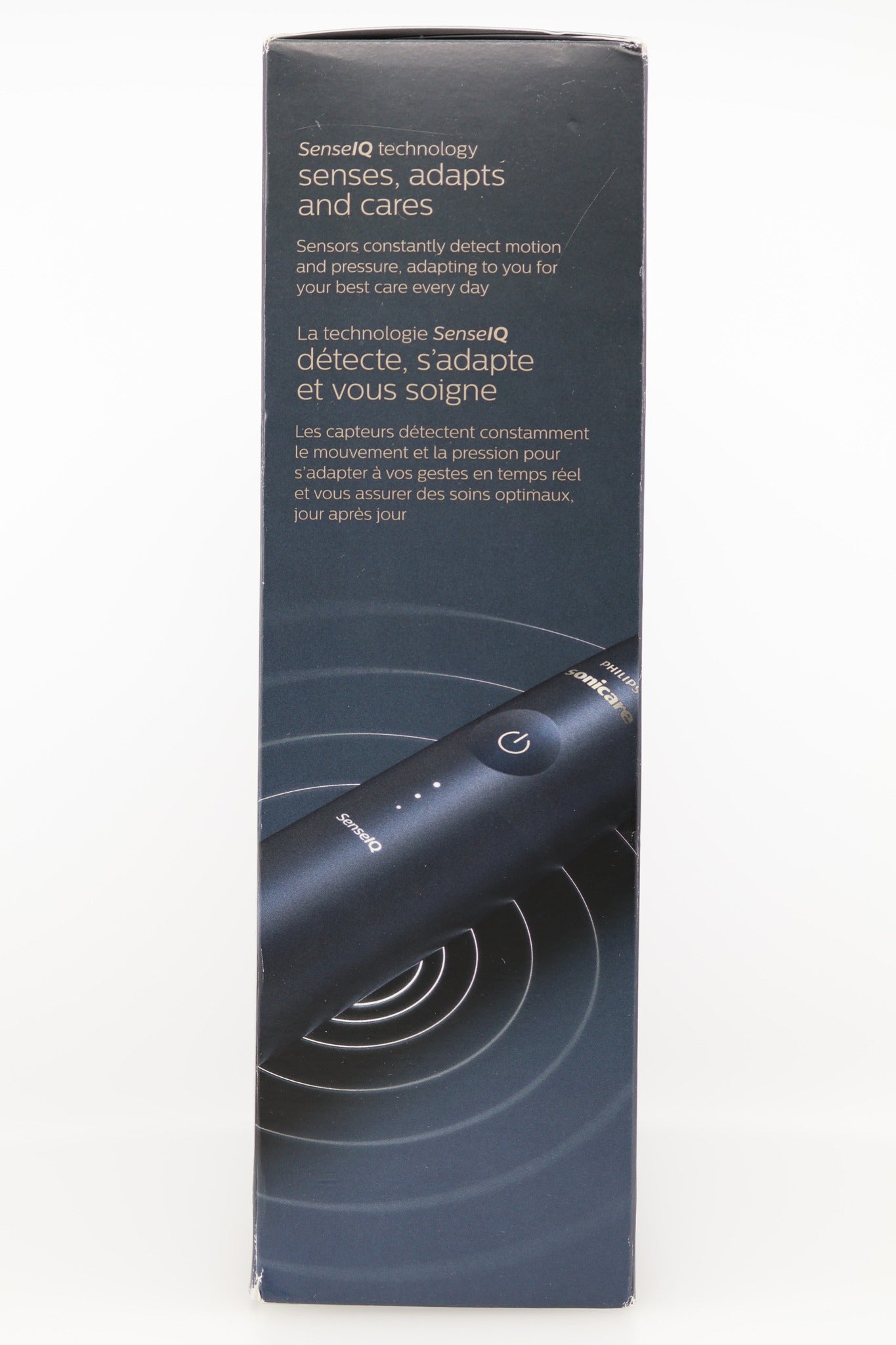 Philips Sonicare DiamondClean 9900 Box Side SenseIQ Panel
