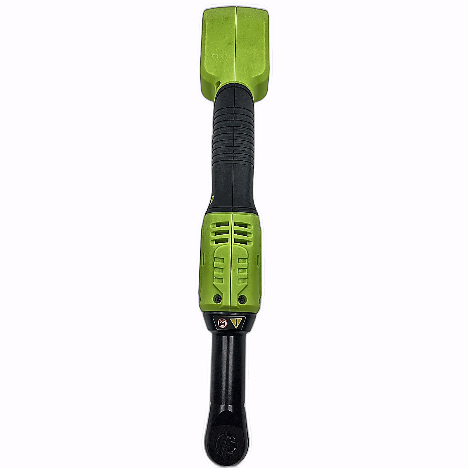 Tranger cordless ratchet wrench handle bottom view