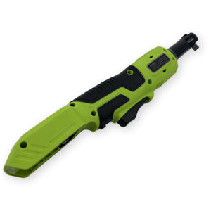 Tranger cordless ratchet wrench side profile green