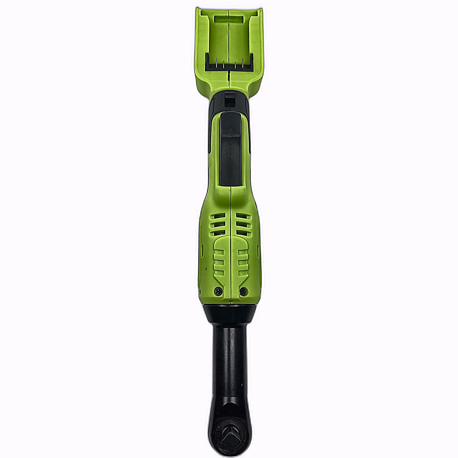 Tranger cordless ratchet wrench battery slot top view