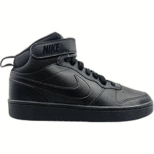 Nike Court Borough Mid 2 Black Side Profile