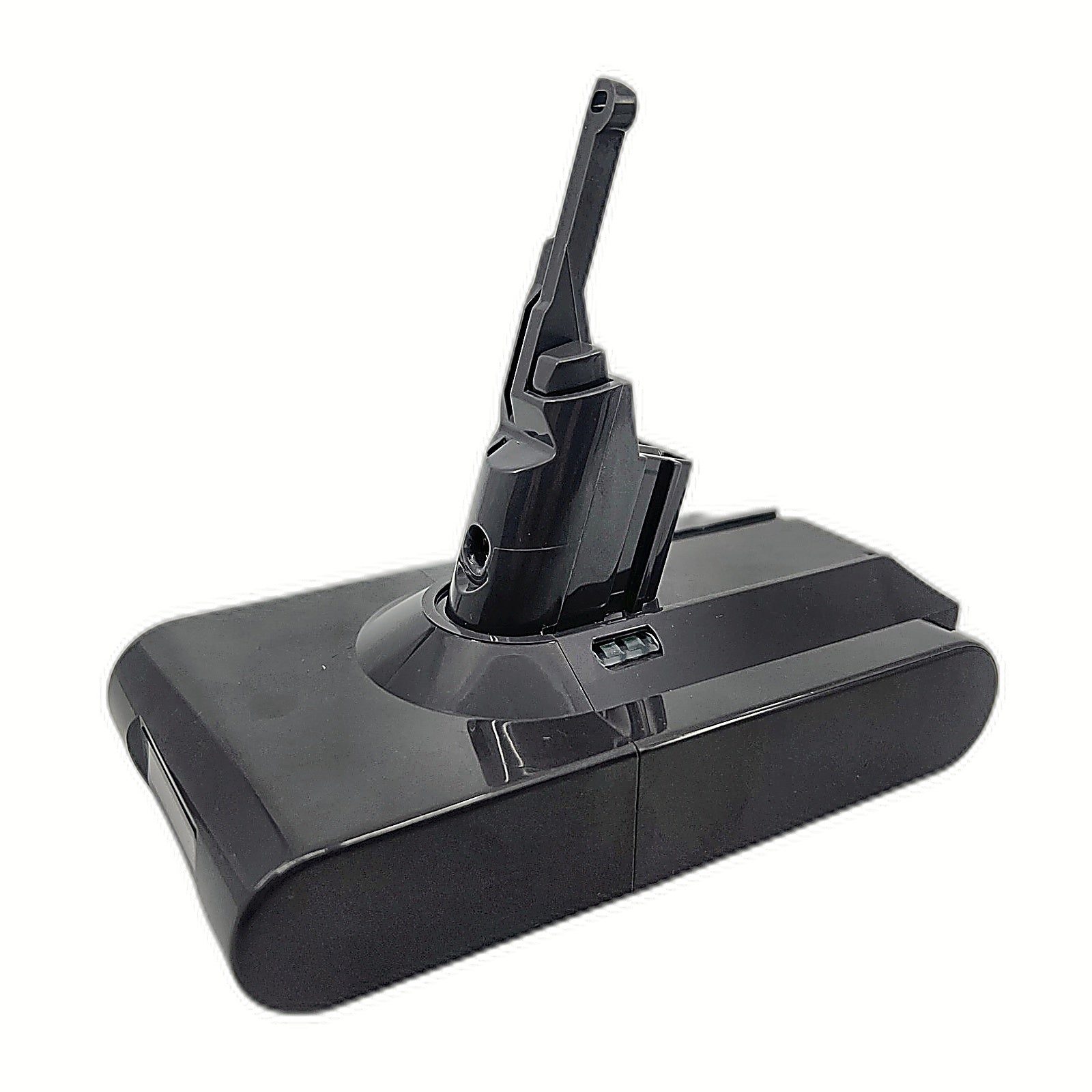 Dyson V8 replacement battery front angle view