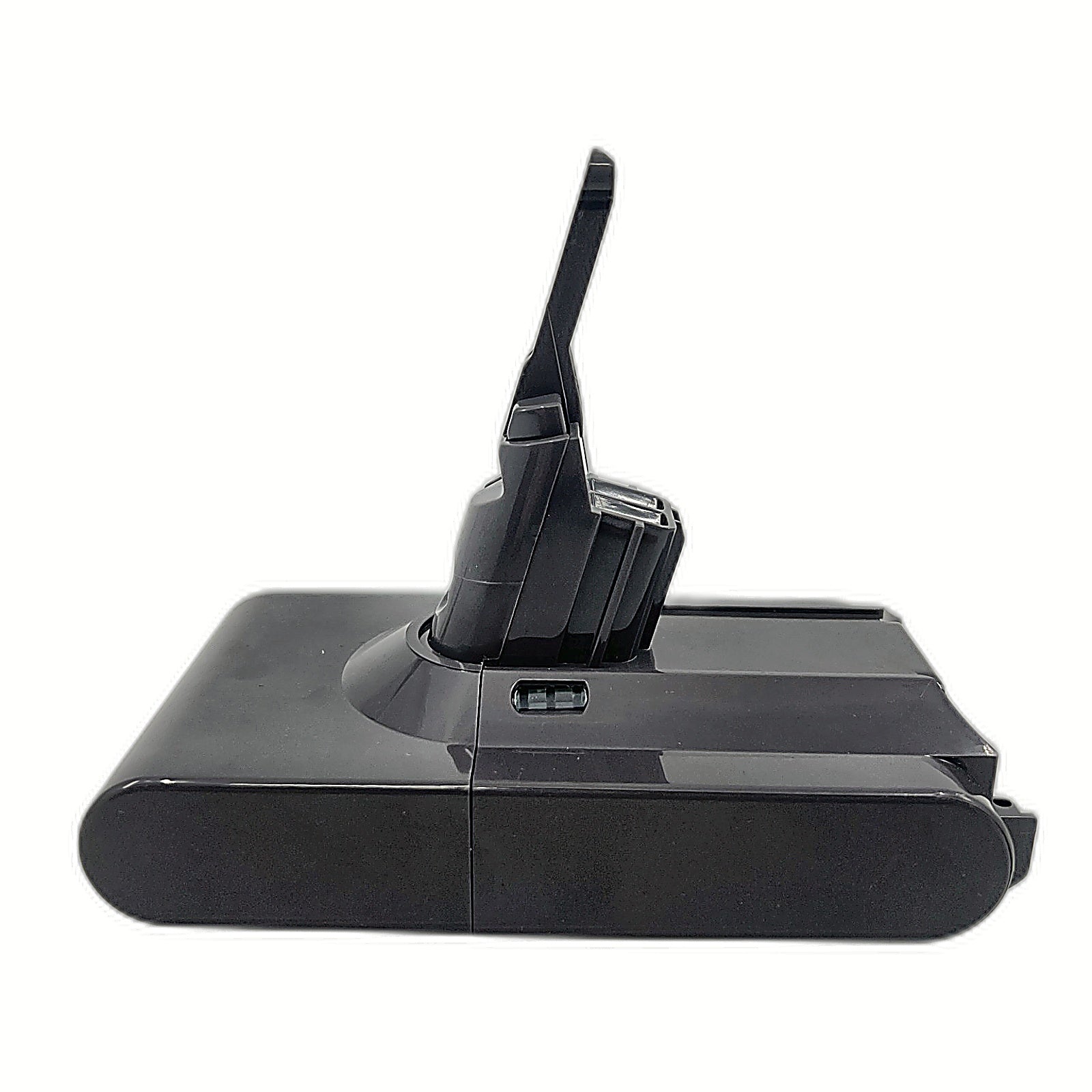 Dyson V8 replacement battery side profile view