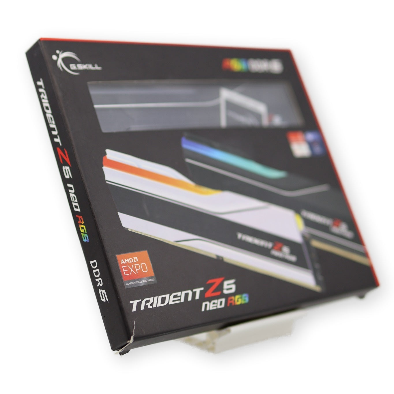 G.Skill Trident Z5 Neo RGB DDR5 box side angle