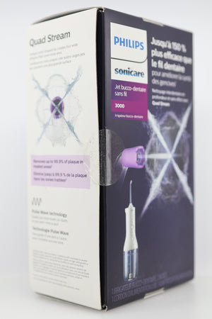 Philips Sonicare Water Flosser 3000 box angle front