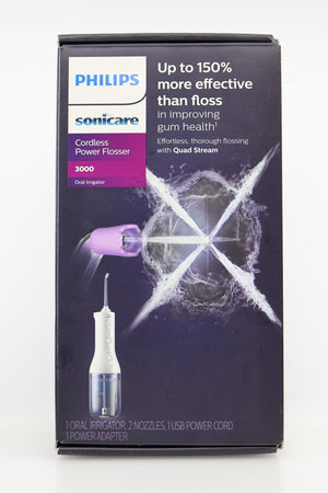 Philips Sonicare Water Flosser 3000 box front